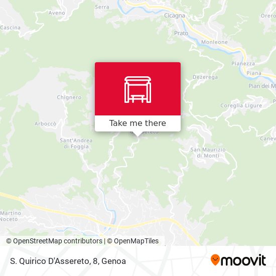 S. Quirico D'Assereto, 8 map