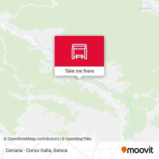 Ceriana - Corso Italia map