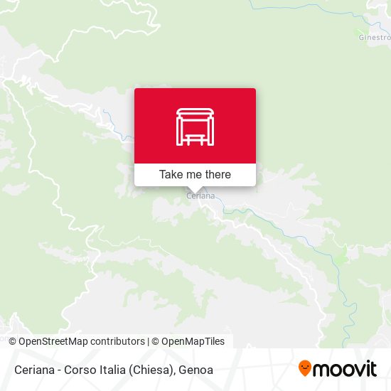 Ceriana - Corso Italia (Chiesa) map