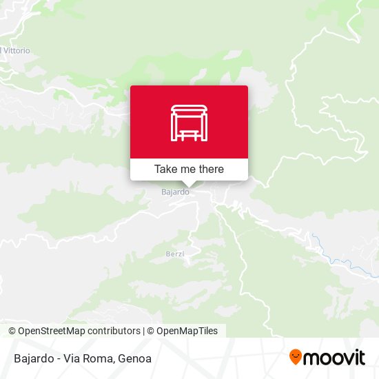 Bajardo - Via Roma map