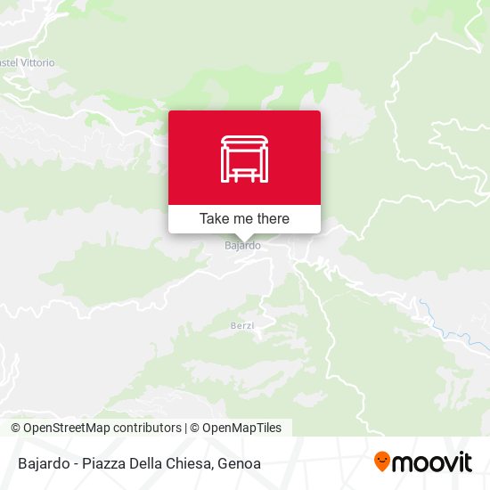 Bajardo - Piazza Della Chiesa map