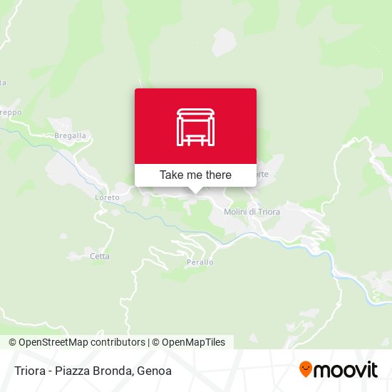 Triora - Piazza Bronda map
