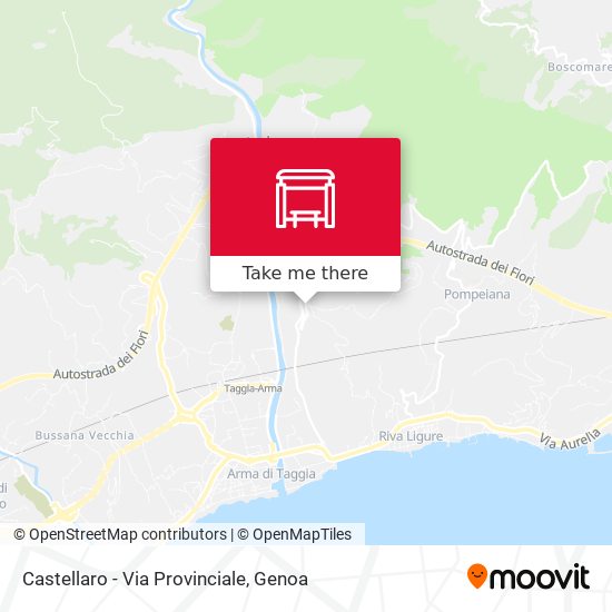 Castellaro - Via Provinciale map