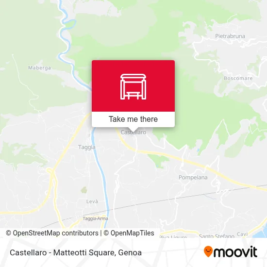 Castellaro - Matteotti Square map