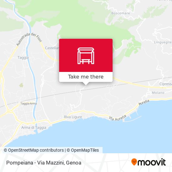 Pompeiana - Via Mazzini map