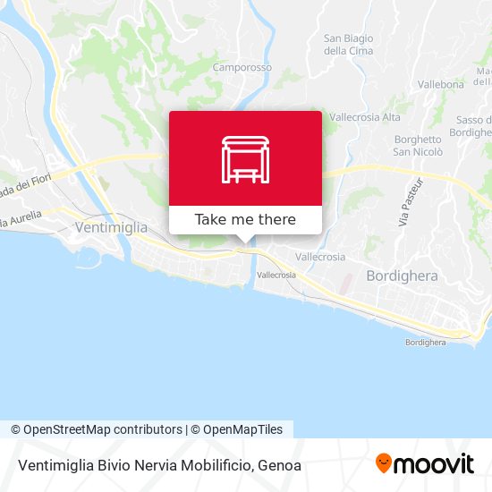Ventimiglia Bivio Nervia Mobilificio map