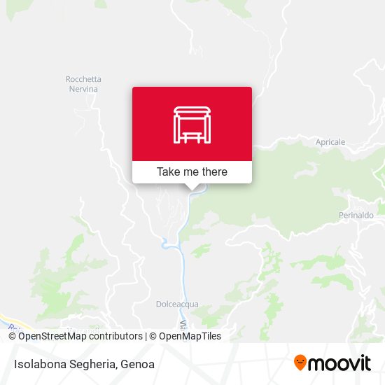 Isolabona Segheria map