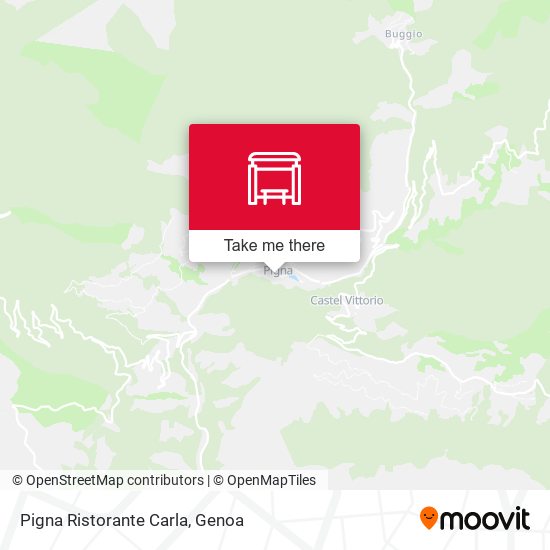 Pigna Ristorante Carla map