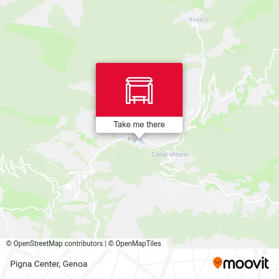 Pigna Center map