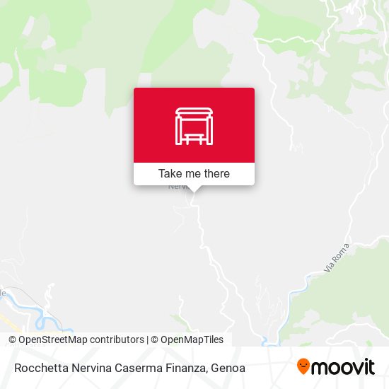 Rocchetta Nervina Caserma Finanza map