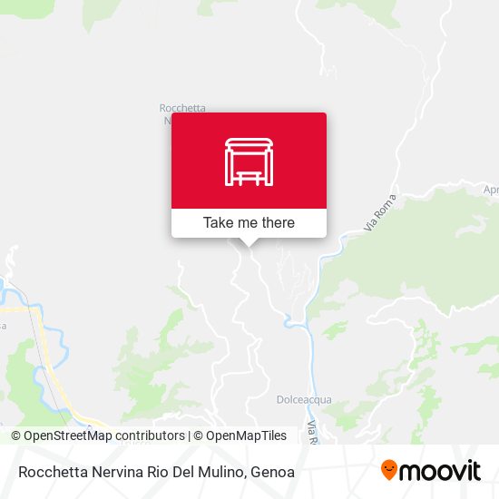 Rocchetta Nervina Rio Del Mulino map