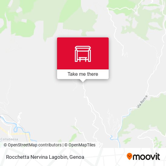 Rocchetta Nervina Lagobin map