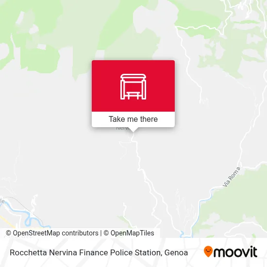 Rocchetta Nervina Finance Police Station map