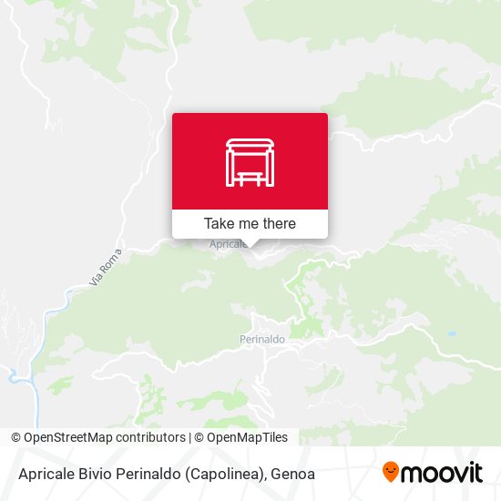 Apricale Bivio Perinaldo (Capolinea) map