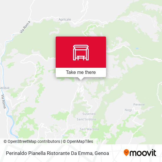 Perinaldo Pianella Ristorante Da Emma map