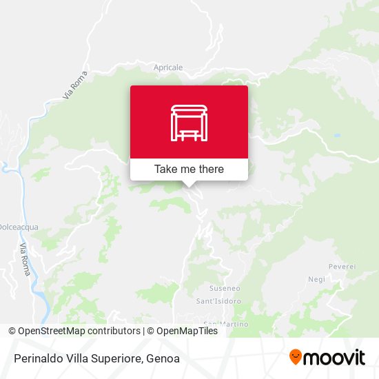 Perinaldo Villa Superiore map