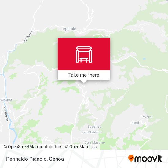 Perinaldo Pianolo map
