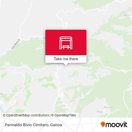 Perinaldo Bivio Cimitero map