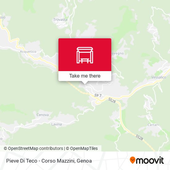 Pieve Di Teco - Corso Mazzini map