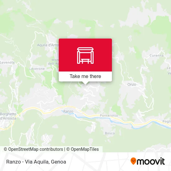 Ranzo - Eagle Street map