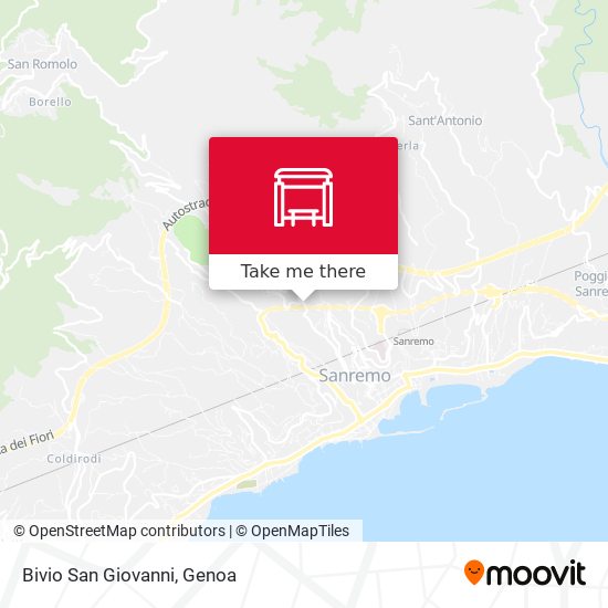 Bivio San Giovanni map