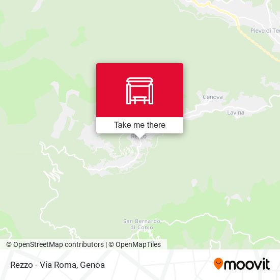 Rezzo - Via Roma map