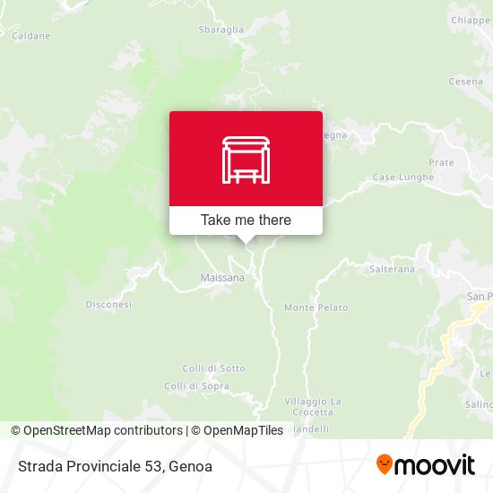 Strada Provinciale 53 map