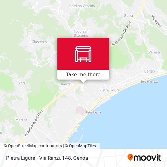 Pietra Ligure - Via Ranzi, 148 map