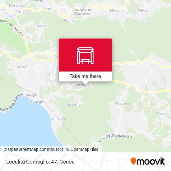 Località Comeglio, 47 map