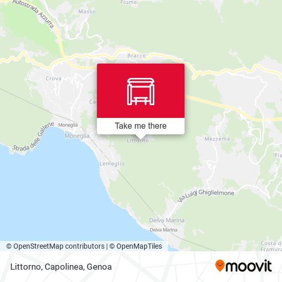 Littorno, Capolinea map