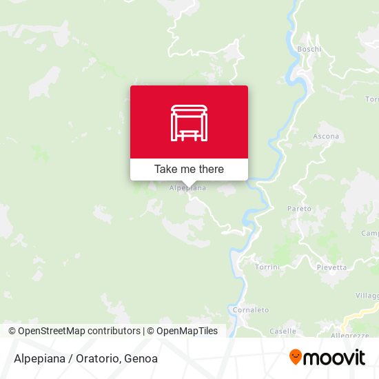 Alpepiana / Oratorio map