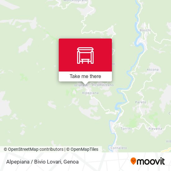 Alpepiana / Bivio Lovari map