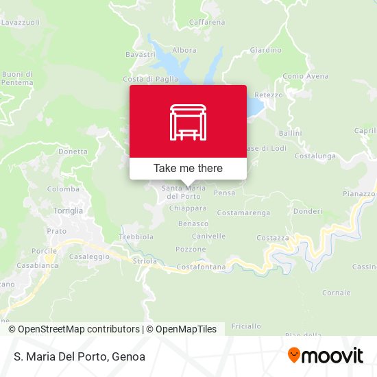 S. Maria Del Porto map