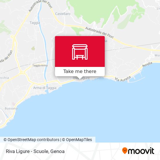 Riva Ligure - Scuole map