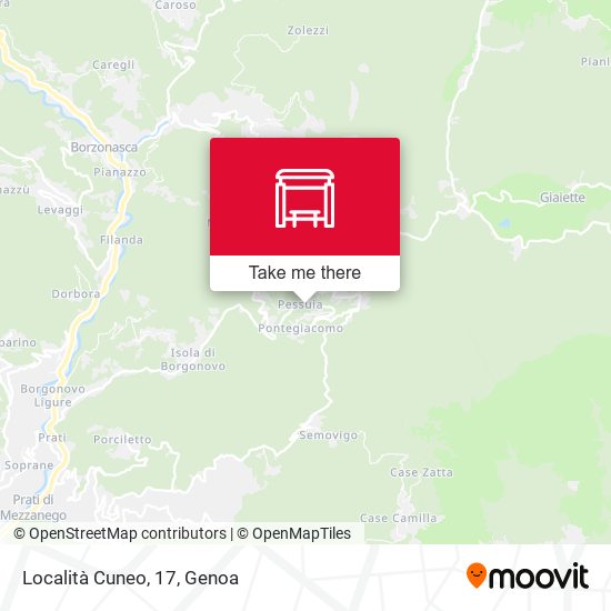 Località Cuneo, 17 map