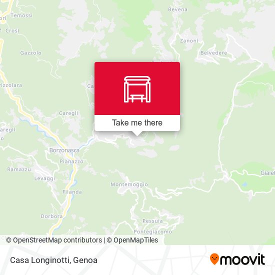 Casa Longinotti map