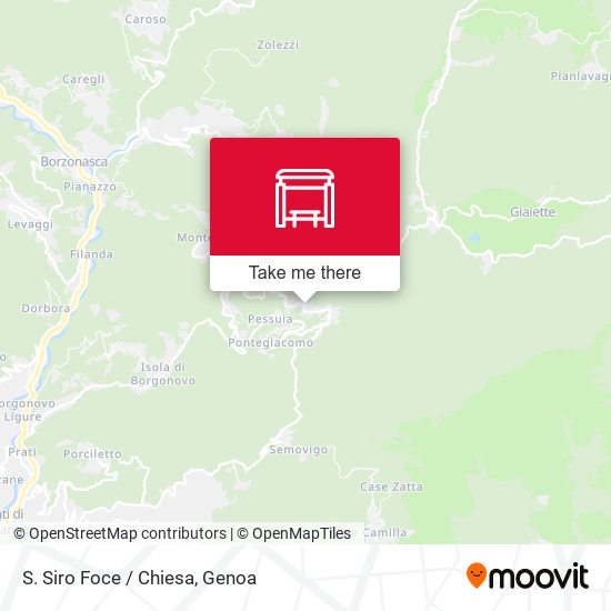 S. Siro Foce / Chiesa map