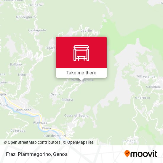 Fraz. Piammegorino map