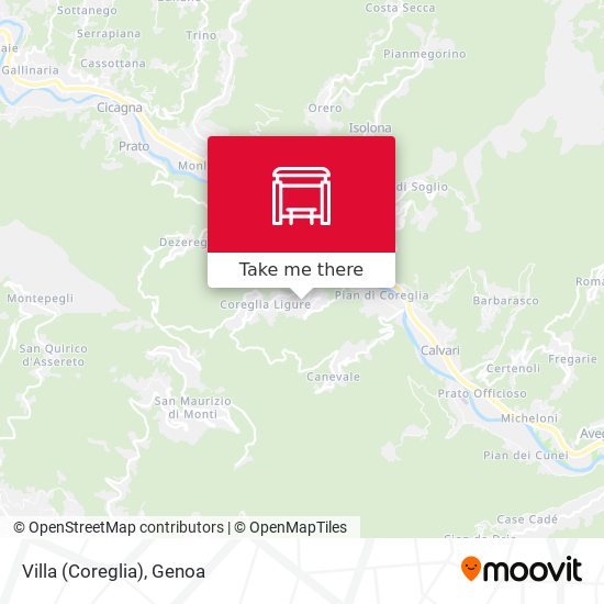 Villa (Coreglia) map