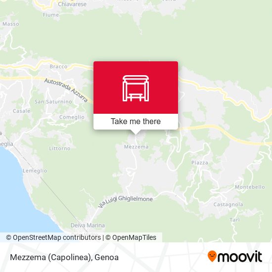 Mezzema (Capolinea) map