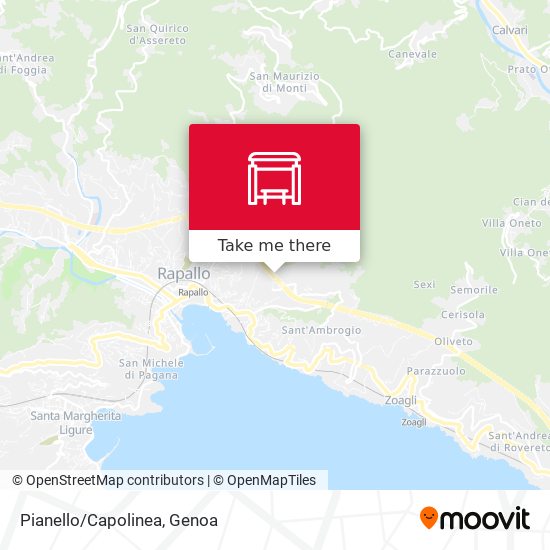 Pianello/Capolinea map