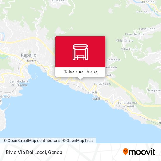 Bivio Via Dei Lecci map
