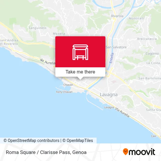 Roma Square / Clarisse Pass map