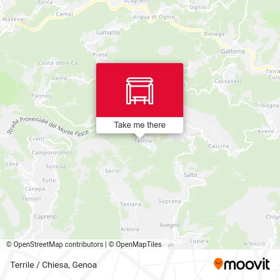 Terrile / Church map