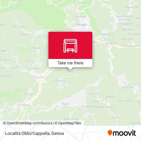 Località Obbi/Cappella map