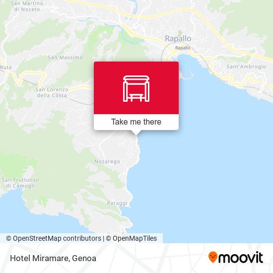Hotel Miramare map