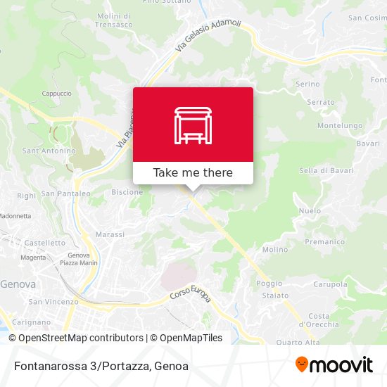 Fontanarossa 3/Portazza map