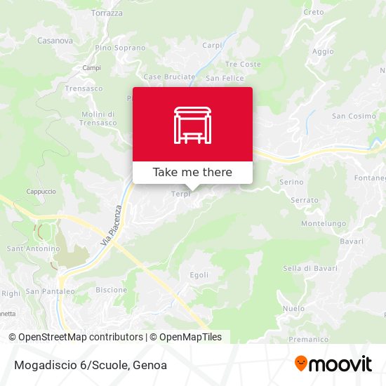 Mogadiscio 6/Scuole map