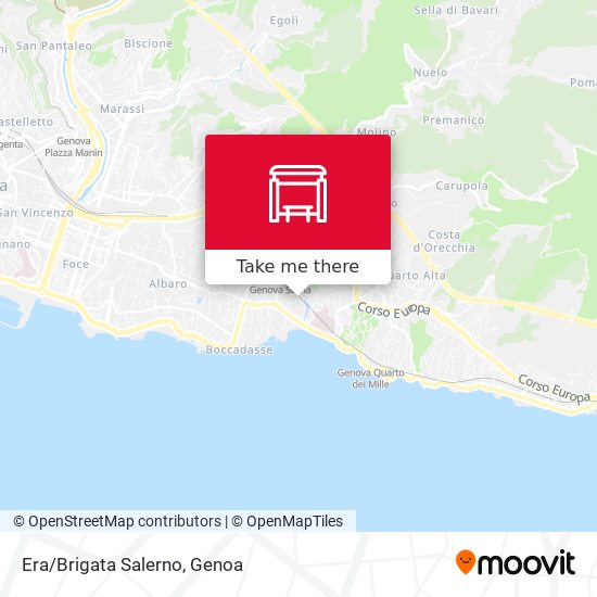 Era/Brigata Salerno map