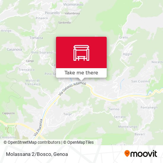 Molassana 2/Bosco map